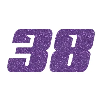 Polep vozidla SAMOLEPKA Startovní číslo 38 typ 6 (87 - Ultra Metalic fialová) NA AUTO, NÁLEPKA, FÓLIE, POLEP, TUNING, VLASTNÍ TEXT, TISK, AUTOSAMOLEPKY.cz, POLEPY, OBRÁZEK, LOGO, SAMOLEPKY