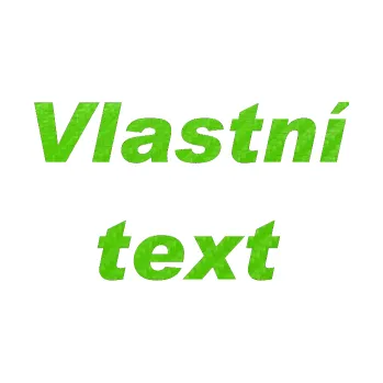 Polep vozidla Vlastní text - Arial Black kurzíva (58 - 3D karbon zelený kawasaki) SAMOLEPKA NA AUTO, NÁLEPKA, FÓLIE, POLEP, TUNING, VLASTNÍ TEXT, TISK, AUTOSAMOLEPKY.cz, POLEPY, OBRÁZEK, LOGO, 3D STICKERS