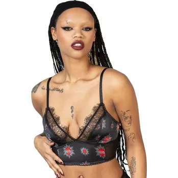 Podprsenka podprsenka dámská KILLSTAR - Star Crossed - Black - M