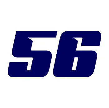 Polep vozidla Startovní číslo 56 typ 6 (23 - tmavě modrá) SAMOLEPKA NA AUTO, NÁLEPKA, FÓLIE, POLEP, TUNING, VLASTNÍ TEXT, TISK, AUTOSAMOLEPKY.cz, POLEPY, OBRÁZEK, LOGO, 3D STICKERS