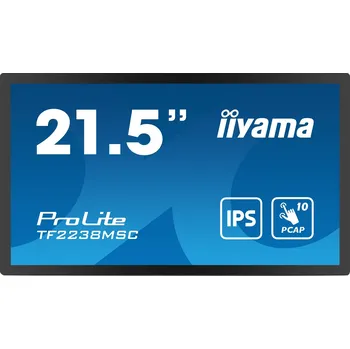 Monitor 22" iiyama TF2238MSC-B1: PCAP,IPS,FHD,HDMI,DP