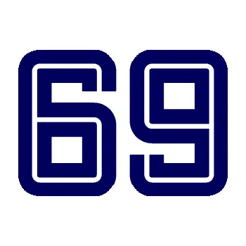 Polep vozidla Startovní číslo 69 typ 7 (23 - tmavě modrá) SAMOLEPKA NA AUTO, NÁLEPKA, FÓLIE, POLEP, TUNING, VLASTNÍ TEXT, TISK, AUTOSAMOLEPKY.cz, POLEPY, OBRÁZEK, LOGO, 3D STICKERS