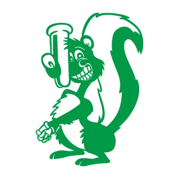 Samolepící dekorace Tchoř 001 levá s kolíčkem na nose (12 - zelená) SAMOLEPKA NA AUTO, NÁLEPKA, FÓLIE, POLEP, TUNING, VLASTNÍ TEXT, TISK, AUTOSAMOLEPKY.cz, POLEPY, OBRÁZEK, LOGO, 3D STICKERS