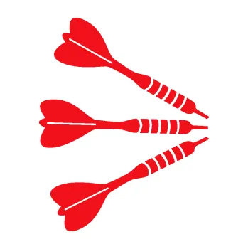 Samolepicí dekorace na vozidlo Šipky 004 pravá (10 - červená) SAMOLEPKA NA AUTO, NÁLEPKA, FÓLIE, POLEP, TUNING, VLASTNÍ TEXT, TISK, AUTOSAMOLEPKY.cz, POLEPY, OBRÁZEK, LOGO, 3D STICKERS