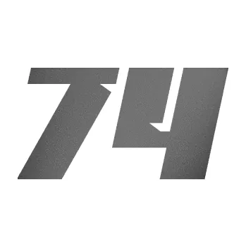 Polep vozidla Startovní číslo 74 typ 6 (41 - grafitová metalíza) SAMOLEPKA NA AUTO, NÁLEPKA, FÓLIE, POLEP, TUNING, VLASTNÍ TEXT, TISK, AUTOSAMOLEPKY.cz, POLEPY, OBRÁZEK, LOGO, 3D STICKERS