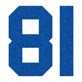 Polep vozidla Startovní číslo 81 (88 - Ultra Metalic modrá) SAMOLEPKA NA AUTO, NÁLEPKA, FÓLIE, POLEP, TUNING, VLASTNÍ TEXT, TISK, AUTOSAMOLEPKY.cz, POLEPY, OBRÁZEK, LOGO, 3D STICKERS