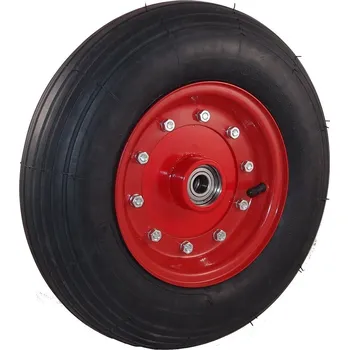 Pojezdové kolečko Nafukovací kolo na půleném barveném disku NB 400 GL-mont -B1-hladký -25mm 17561208