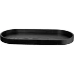 Dřevěný tác Asa Selection SONOKO oválný 35,5x16,5cm černý