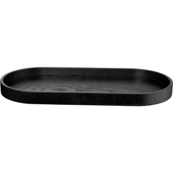 Dřevěný tác Asa Selection SONOKO oválný 35,5x16,5cm černý