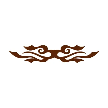 Polep vozidla Tetování 134 (15 - hnědá) SAMOLEPKA NA AUTO, NÁLEPKA, FÓLIE, POLEP, TUNING, VLASTNÍ TEXT, TISK, AUTOSAMOLEPKY.cz, POLEPY, OBRÁZEK, LOGO, 3D STICKERS