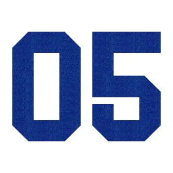 Polep vozidla Startovní číslo 05 (89 - Ultra Metalic modrá tmavá) SAMOLEPKA NA AUTO, NÁLEPKA, FÓLIE, POLEP, TUNING, VLASTNÍ TEXT, TISK, AUTOSAMOLEPKY.cz, POLEPY, OBRÁZEK, LOGO, 3D STICKERS