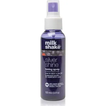 Stylingový přípravek milk_shake® Silver Shine Toning Spray tónovací sprej pro blond a šedivé vlasy 100 ml