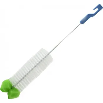 Kartáč na nádobí Kartáč na láhve kov/UH+houba 41 cm, pr. 5 cm