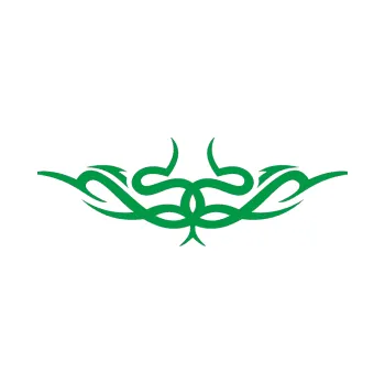 Polep vozidla Tetování 061 (12 - zelená) SAMOLEPKA NA AUTO, NÁLEPKA, FÓLIE, POLEP, TUNING, VLASTNÍ TEXT, TISK, AUTOSAMOLEPKY.cz, POLEPY, OBRÁZEK, LOGO, 3D STICKERS