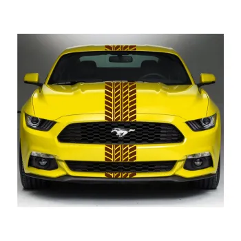 Polep vozidla Viper stopa 001 24 cm (15 - hnědá) SAMOLEPKA NA AUTO, NÁLEPKA, FÓLIE, POLEP, TUNING, VLASTNÍ TEXT, TISK, AUTOSAMOLEPKY.cz, POLEPY, OBRÁZEK, LOGO, 3D STICKERS