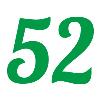 Polep vozidla Startovní číslo 52 typ 3 (12 - zelená) SAMOLEPKA NA AUTO, NÁLEPKA, FÓLIE, POLEP, TUNING, VLASTNÍ TEXT, TISK, AUTOSAMOLEPKY.cz, POLEPY, OBRÁZEK, LOGO, 3D STICKERS