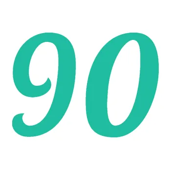 Polep vozidla Startovní číslo 90 typ 3 (25 - tyrkysová) SAMOLEPKA NA AUTO, NÁLEPKA, FÓLIE, POLEP, TUNING, VLASTNÍ TEXT, TISK, AUTOSAMOLEPKY.cz, POLEPY, OBRÁZEK, LOGO, 3D STICKERS