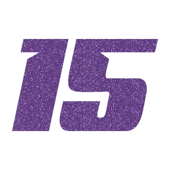 Polep vozidla SAMOLEPKA Startovní číslo 15 typ 6 (87 - Ultra Metalic fialová) NA AUTO, NÁLEPKA, FÓLIE, POLEP, TUNING, VLASTNÍ TEXT, TISK, AUTOSAMOLEPKY.cz, POLEPY, OBRÁZEK, LOGO, SAMOLEPKY