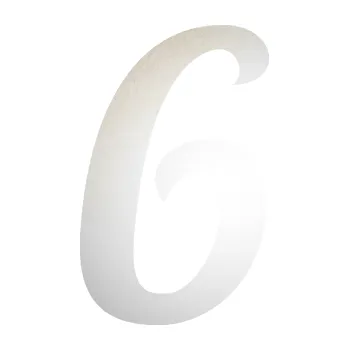 Polep vozidla Startovní číslo 6 typ 3 (82 - odrazková reflexní bílá) SAMOLEPKA NA AUTO, NÁLEPKA, FÓLIE, POLEP, TUNING, VLASTNÍ TEXT, TISK, AUTOSAMOLEPKY.cz, POLEPY, OBRÁZEK, LOGO, 3D STICKERS