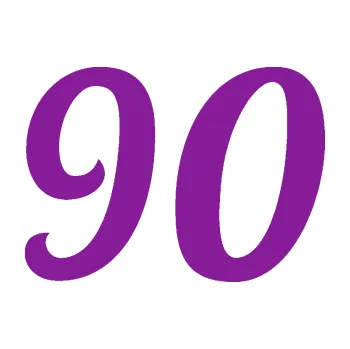 Polep vozidla Startovní číslo 90 typ 3 (14 - fialová) SAMOLEPKA NA AUTO, NÁLEPKA, FÓLIE, POLEP, TUNING, VLASTNÍ TEXT, TISK, AUTOSAMOLEPKY.cz, POLEPY, OBRÁZEK, LOGO, 3D STICKERS