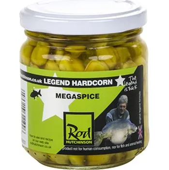 Návnadová surovina RH dipovaný partikl Legend Particles Hardcorn Megaspice