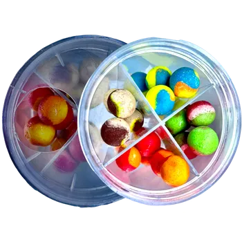 Boilies LK Baits POP Smoothie Fruit Mix, 14mm