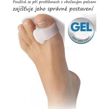 Vložka do bot SVORTO gelový korektor s kroužkem 140, --- - L