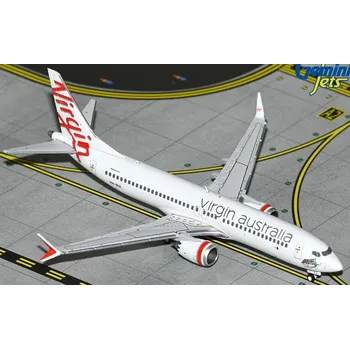 Plastikový model Gemini - Boeing B737 MAX 8, Virgin Australia "2010s, Monkey Mia", Austrálie, 1/400