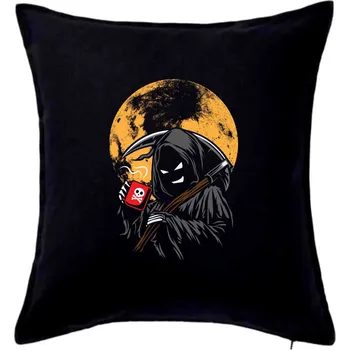 Polštář Smrtící káva - Polštář 50x50 - 50x50 - Pouze potah ( Černá )