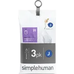 Pytle na odpadky 60 ks 45 l J - simplehuman ID_716718
