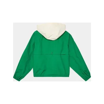 Pánská větrovka Tommy Jeans Větrovka Script Monogram KG0KG07898 Zelená Regular Fit 12Y
