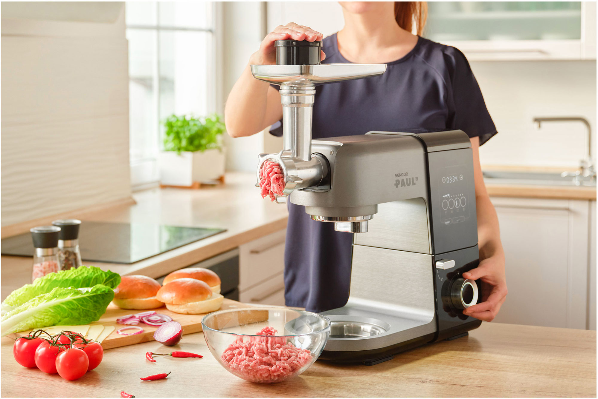 foto Kuchyňský robot Sencor Paul 3 STM 8950