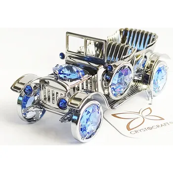 Žertovný předmět RETRO AUTO Crystocraft - stříbrná