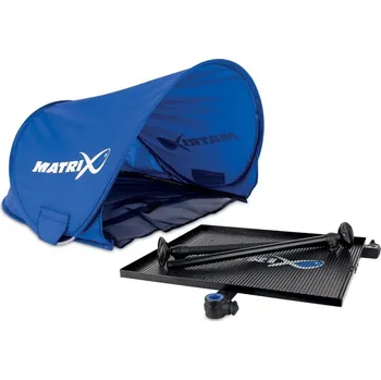 Pouzdro na rybářské vybavení Matrix plato se stříškou 3D 6-box Side Tray with cover