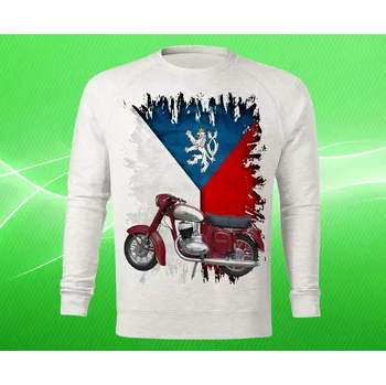 Pánská mikina mikina s motorkou 250 PANELKA dámská XS