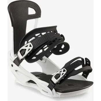 Snowboarding DREAMSCAPE Snowboardové vázání 500 L BÍLÁ|ČERNÁ