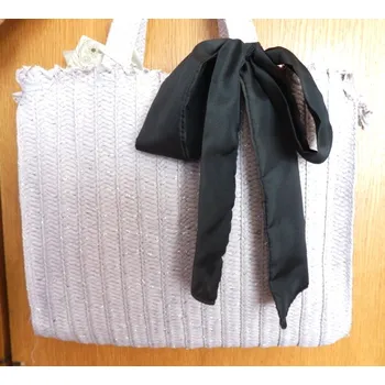 Souprava šperků Látková mašle do vlasů / na kabelku