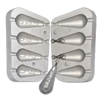 Forma na odlévání FORMA HRUŠKA,KAPKA 80-120G+GUMOVÁ BARVA 200ML.GRÁTIS