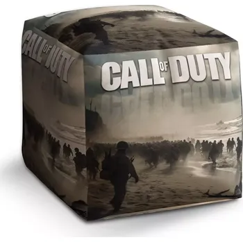 Taburet Taburet Kostka Call of Duty Normandie: 40x40x40 cm - Sablio