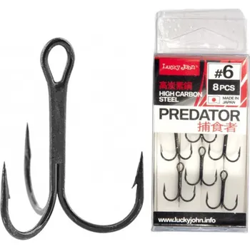 Rybářský háček Lucky John trojháčky Predator 235 vel. 14