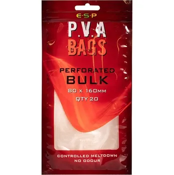 PVA ESP sáčky PVA Bags Bulk Perforated 80x160mm 20ks