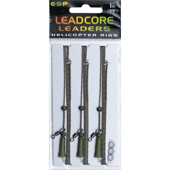 ESP návazce Leadcore Helicopter Rigs Weddy Green 1m