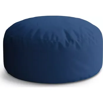 Sedací pytel Kulatý taburet Circle Modrá 2: 38x48 cm - Sablio
