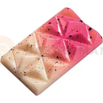 Čokoládová tyčinka Polykarbonátová forma k vytvoření čokoládových tvarů, obdélné - 20 ks x 4g, 42x25x6 mm - MA6002 | MARTELLATO, Napolitain