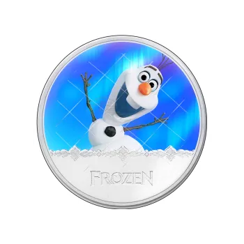 Jedlá dekorace na dort OLAF modrý, VARIANTA Jedlý papír 179