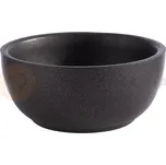 Miska z lakované oceli 0,9 l, černá | APS, Levante
