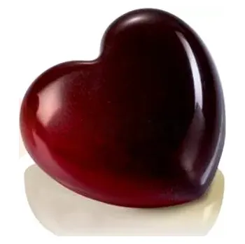 Čokoládová tyčinka Polykarbonátová forma k vytvoření čokoládových pamlsků - srdce, 12 ks, 45x42x16 mm - MA1995 | MARTELLATO, Snack
