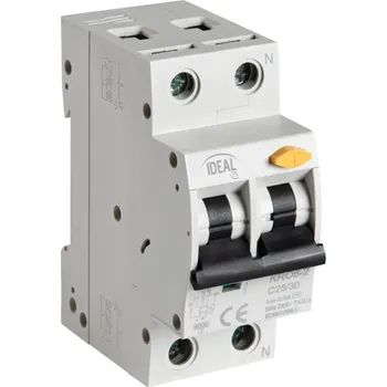 Proudový chránič Kanlux Proudový chránič s jističem 25A KRO6-2/ C25/0,03A
