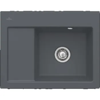 Keramický dřez Villeroy & Boch Subway 45 - Keramický dřez 65x51 cm, CeramicPlus, grafit 331301i4