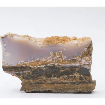 Přírodní kámen Milujeme Kameny Chalcedon levandulový - leštěný řez LCH3 198740